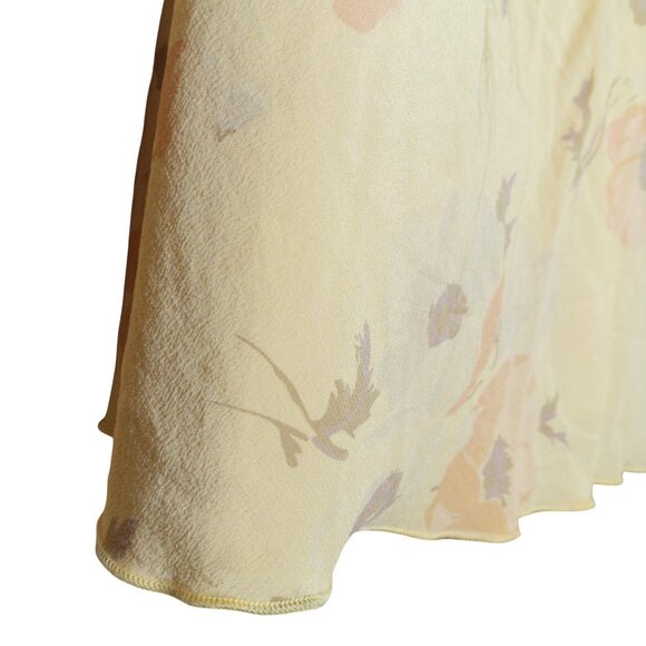 Realisation Par The Hazel In Zinnia Floral Babydoll Silk Mini Dress Dainty - Picture 7 of 10